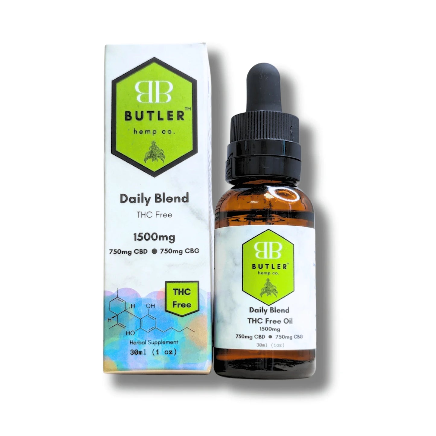 BUTLER DAILY BLEND 1500mg CBD