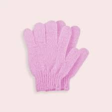 DEO Exfoliating Pink Gloves