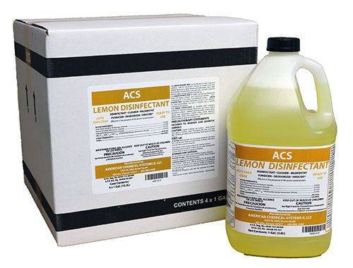Lemon Disinfectant ACS Gallon (3.8L)