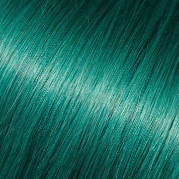 BABE HAIR EXTENSIONS - 18" FUSION TEAL PEGGY (LIGHT)