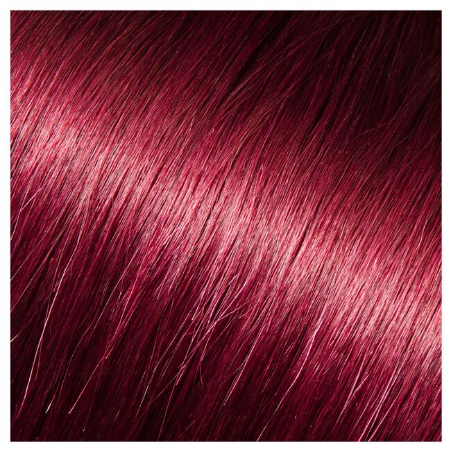 BABE HAIR EXTENSIONS - 18" FUSION DARK PURPLE WHITNEY (LIGHT)