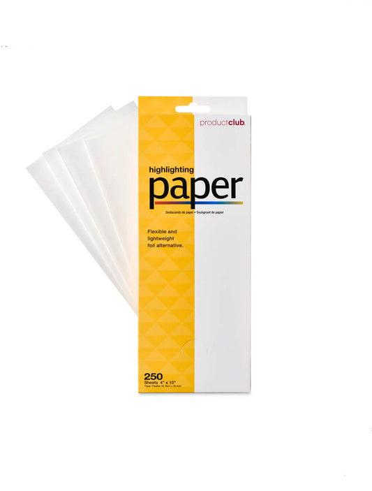 Product Club Highlighting Papers 4x10”