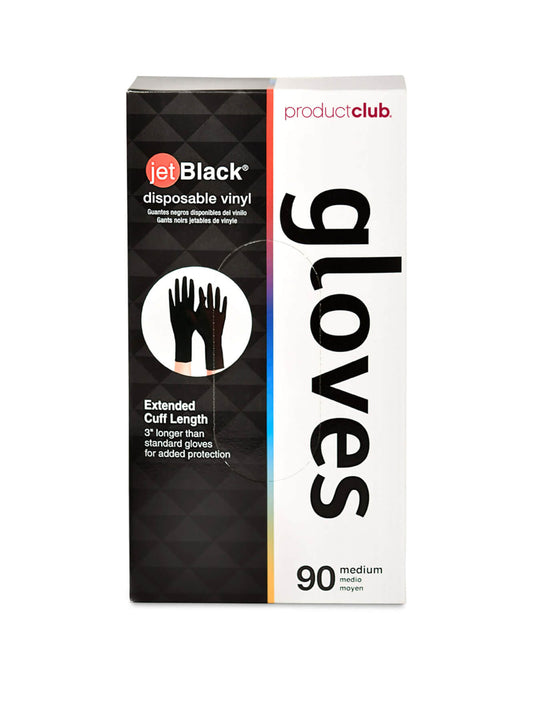 Product Club MEDIUM Jet Black Gloves