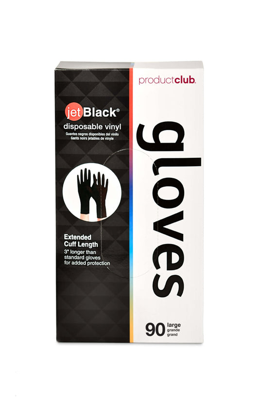 Product Club LARGE Jet Black Gloves