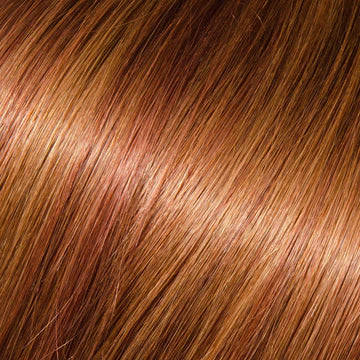 BABE HAIR EXTENSIONS - 22.5" IDEAL HYBRID WEFT #30/33 RUBY (SPECIALITY)