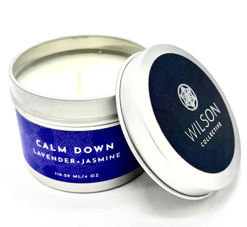 WILSON Be Calm Lavender & Jasmine Candle