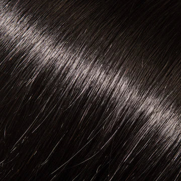 BABE HAIR EXTENSIONS - 22.5" HAND TIED WEFT #1 BETTY (DARK)